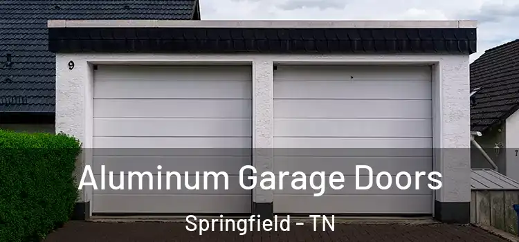  Aluminum Garage Doors Springfield - TN