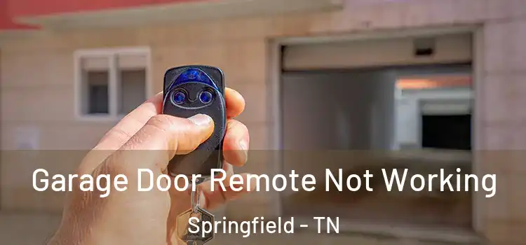  Garage Door Remote Not Working Springfield - TN