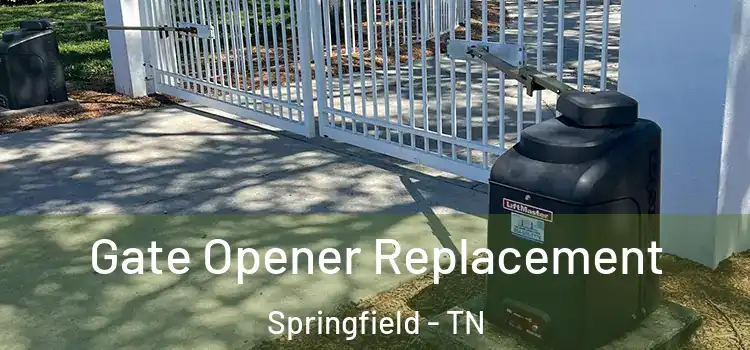 Gate Opener Replacement Springfield - TN